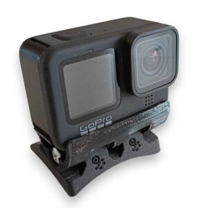Support classique GoPro parachutisme vue de face
