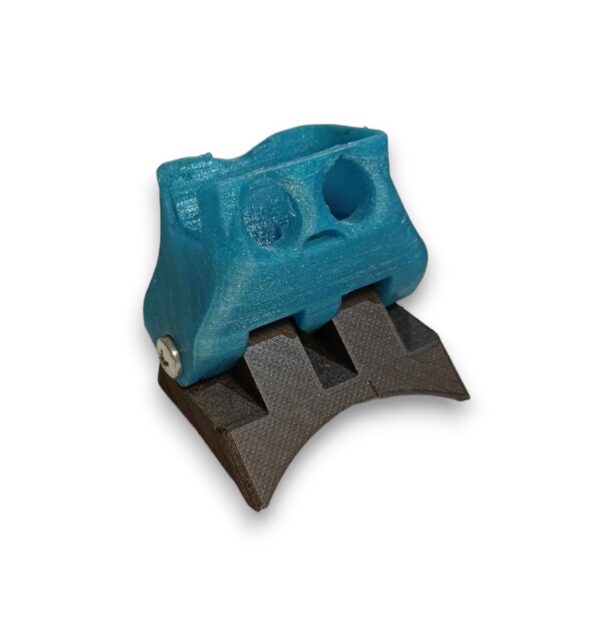 Support classique Insta360 bleu parachutisme vue de dos