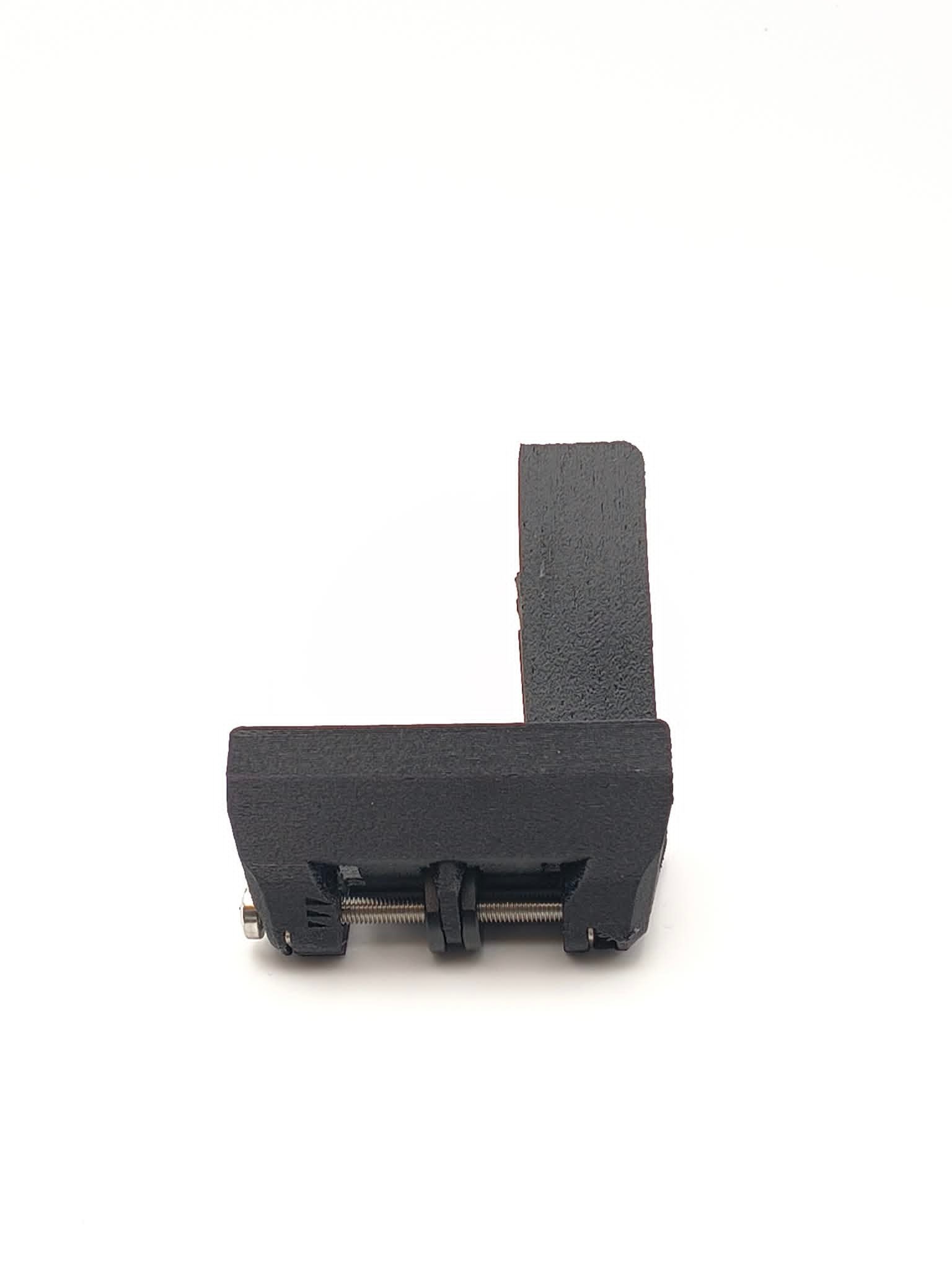 Adaptateur GoPro Vertical parachutisme noir vue de face