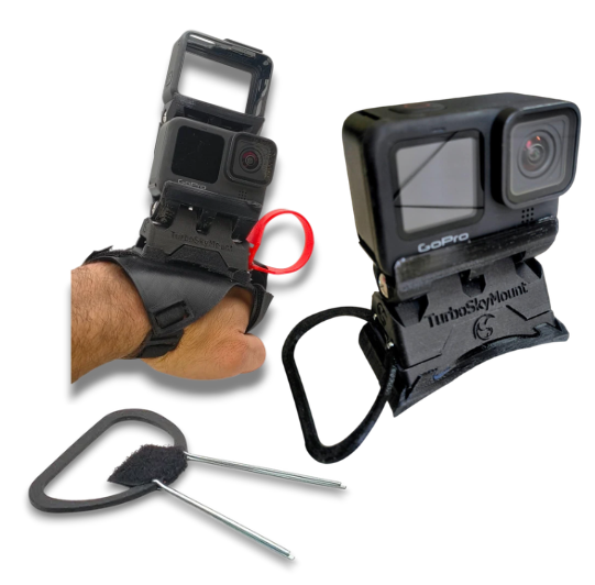 Pack Double SuperMount Casque & Gant old vue de face